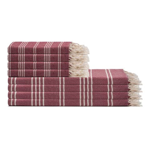 Essential Stripe Turkish Cotton Towel Bundle
