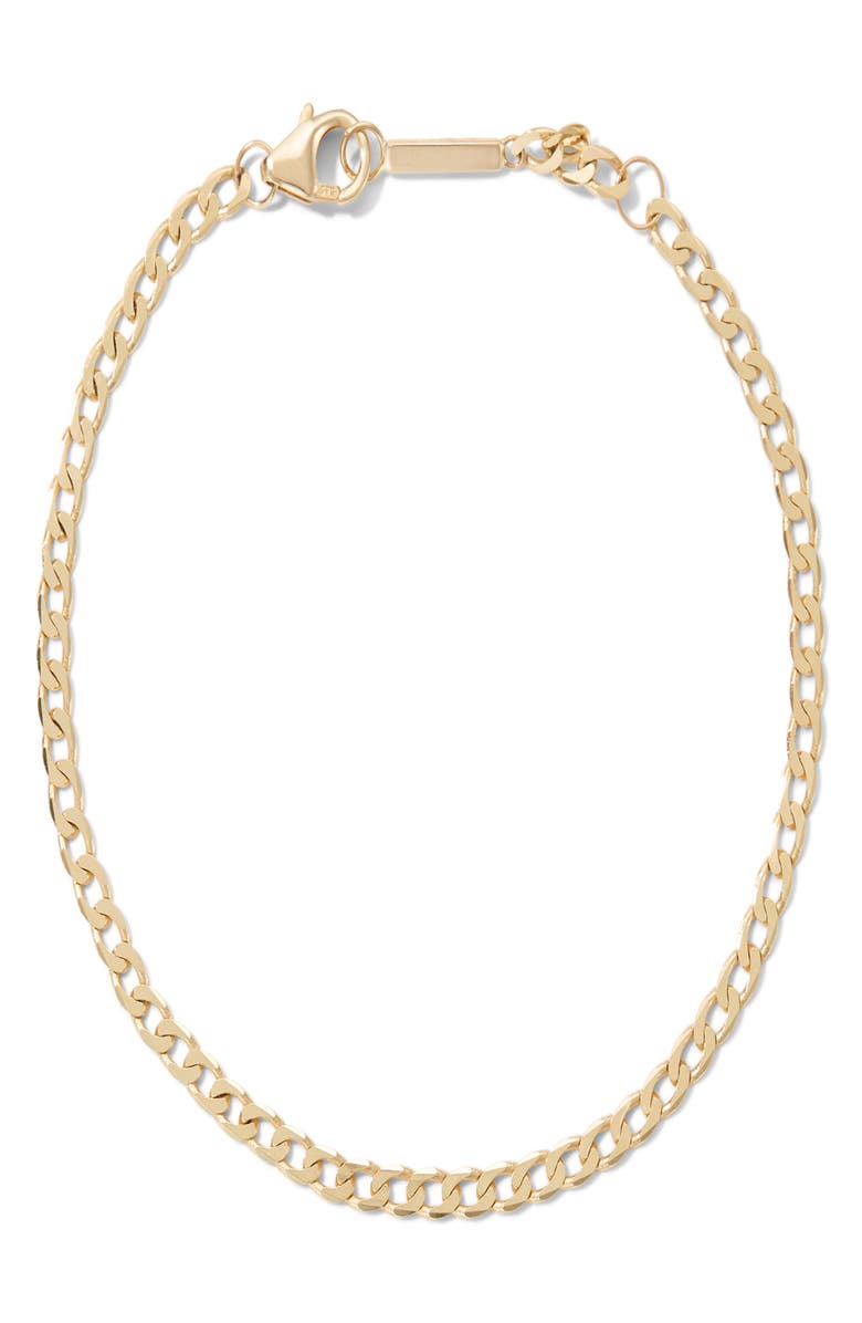 LANA Nude Curb Chain Single Strand Necklace, Main, color,