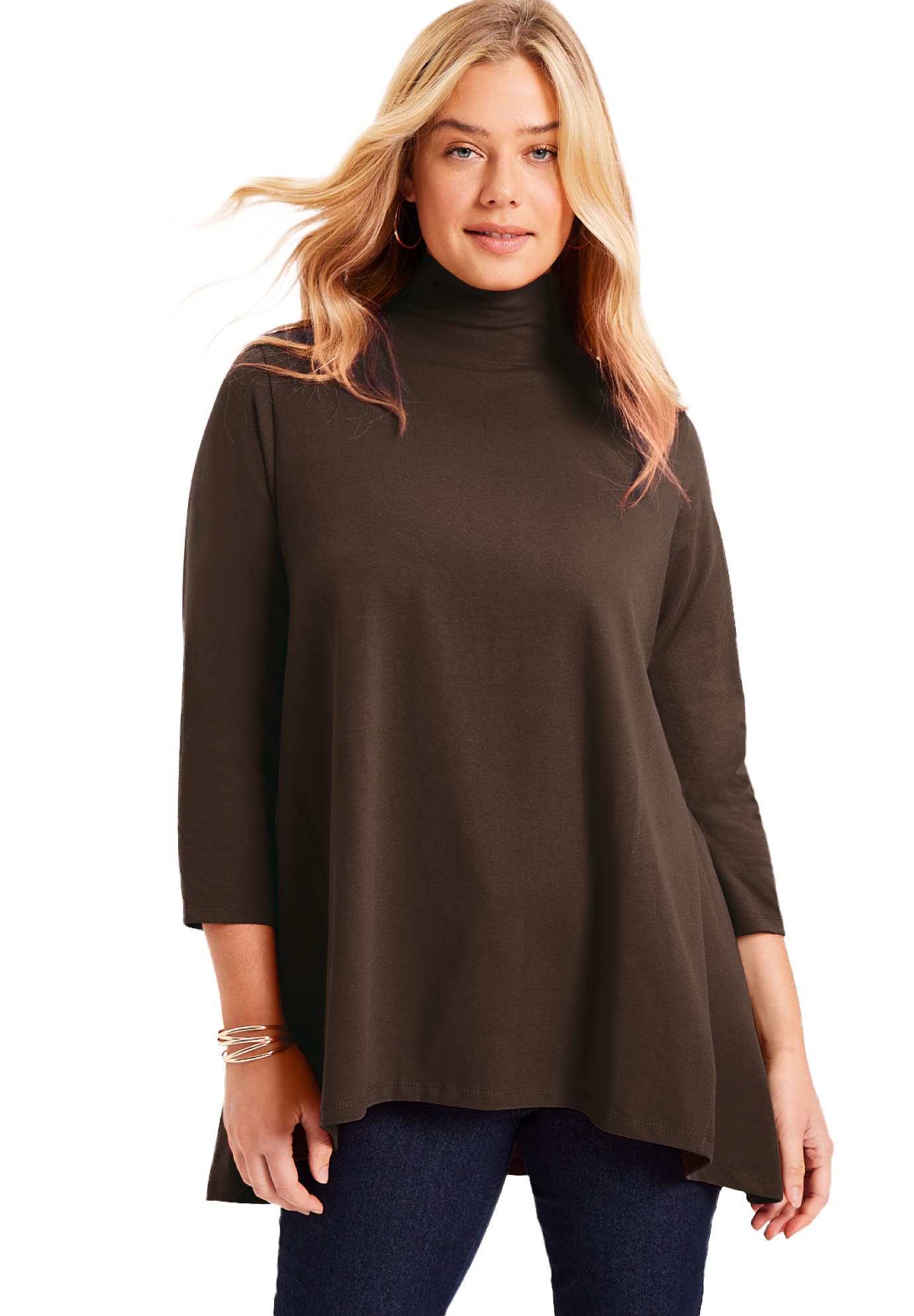 One+Only Mock-Neck Tunic - image 5