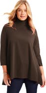 June + Vie One+Only Mock-Neck Tunic