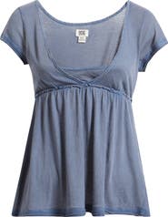 BDG Urban Outfitters Tina Layered Cotton Babydoll Top