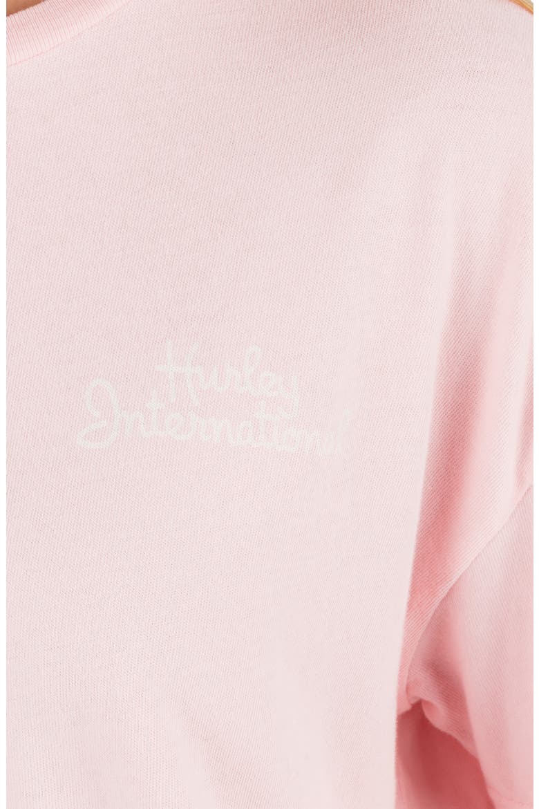 Escapade Boyfriend T-Shirt, Alternate, color, SUNRISE PINK