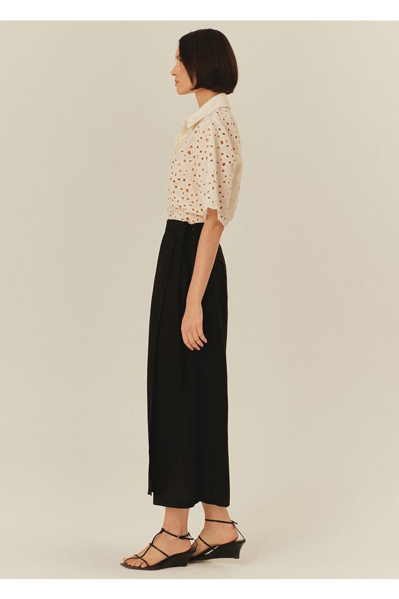 Talia Suit Pants, Alternate, color, BLACK