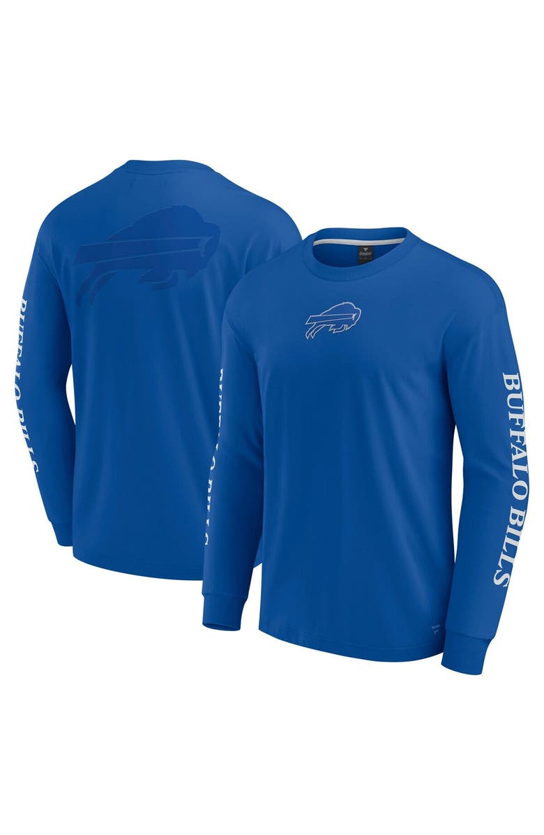 FANATICS Unisex Fanatics Royal Buffalo Bills Elements Strive Long Sleeve T-Shirt, Main, color, Royal