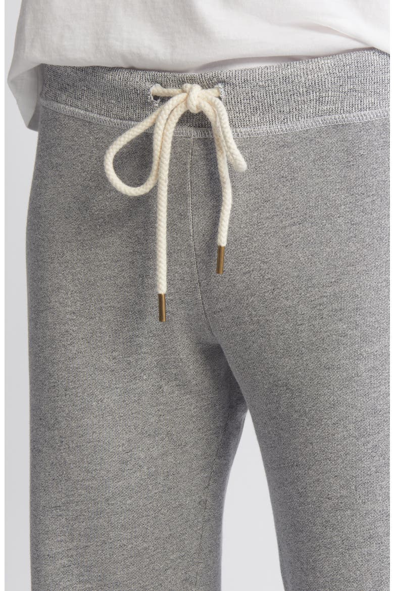 Cotton Crop Wide Leg Sweatpants, Alternate, color, VARSITY GREY