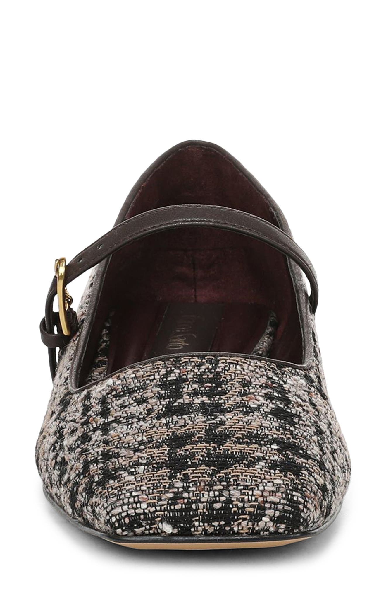 Franco Sarto Tinsley Mary Jane Flat, Alternate, color, Black