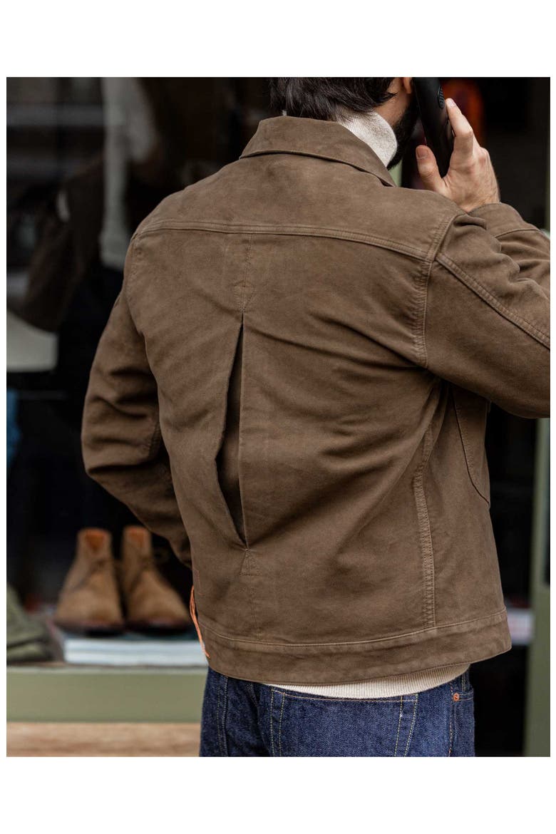 Ncyclet Moleskin Jacket, Alternate, color, BROWN