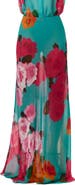Naked Wardrobe Floral Print Chiffon Maxi Skirt