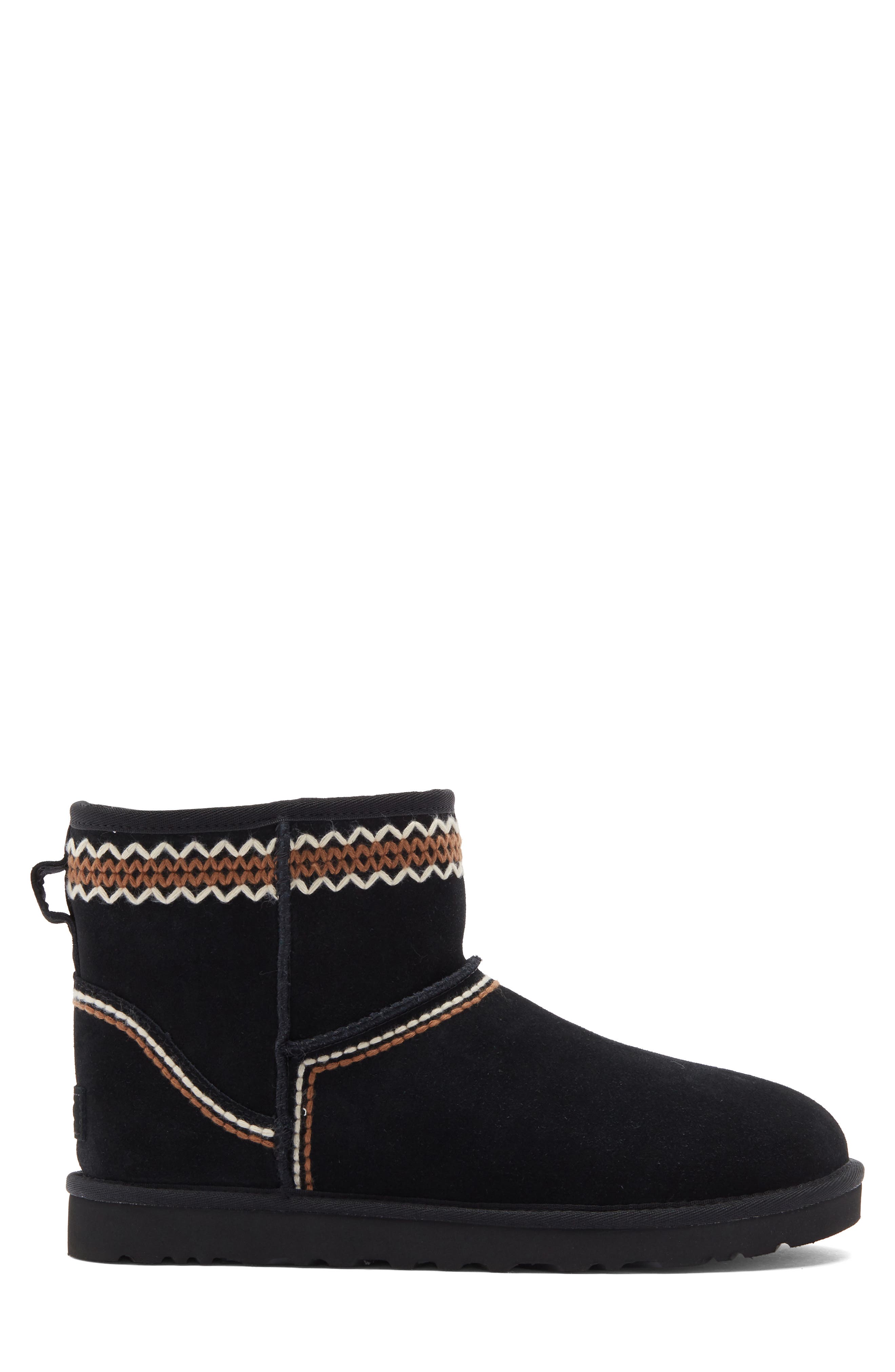 UGG<sup>®</sup> Classic Mini Atherson Boot, Alternate, color, Black