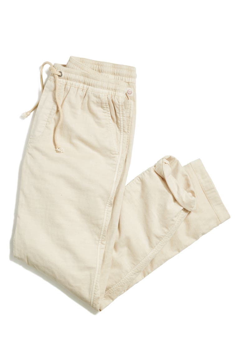 Saturday Stretch Cotton Beach Pants, Alternate, color, FOG