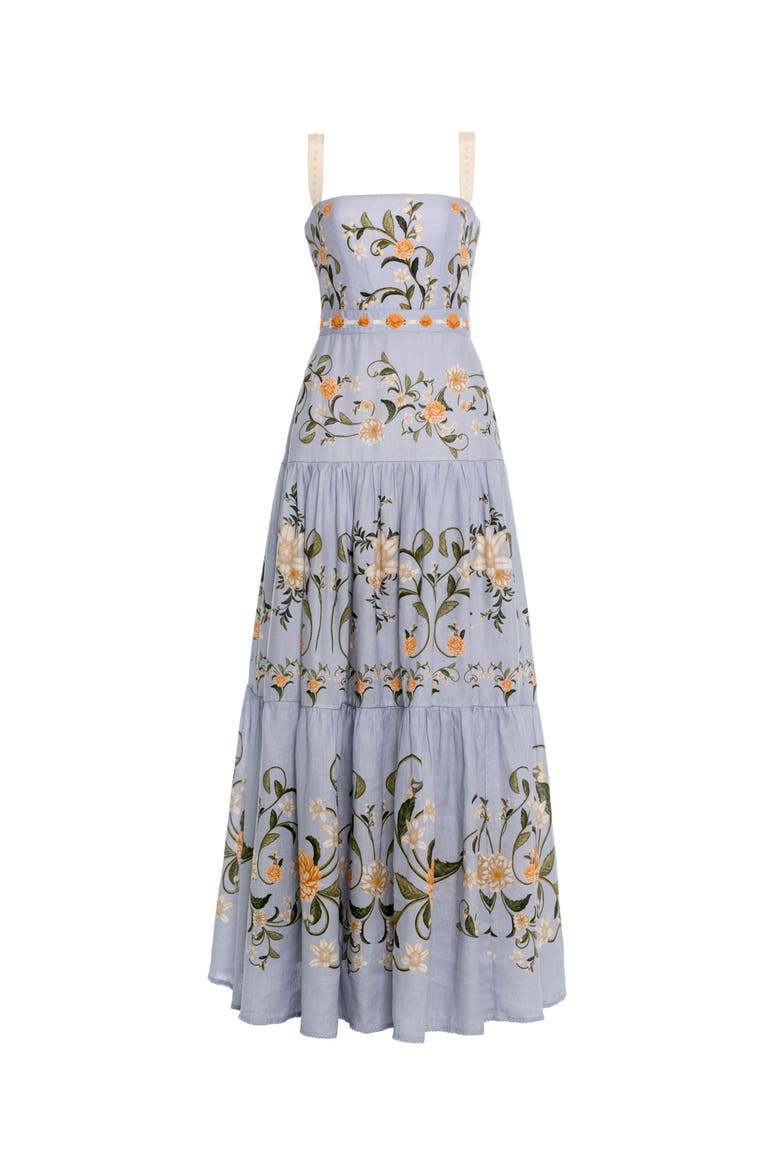 Lima Valle Maxi Dress, Main, color, Multicolor