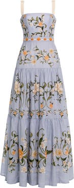 Agua by Agua Bendita Lima Valle Maxi Dress