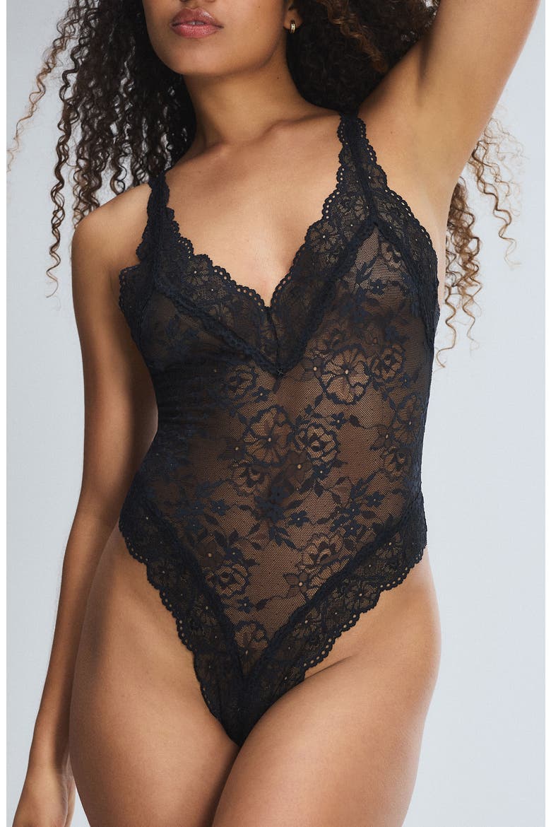 Soft 'N Savage Lace Teddy (Women) | Nordstrom