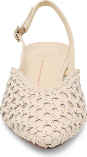 Birdie Pointed Toe Slingback Flat