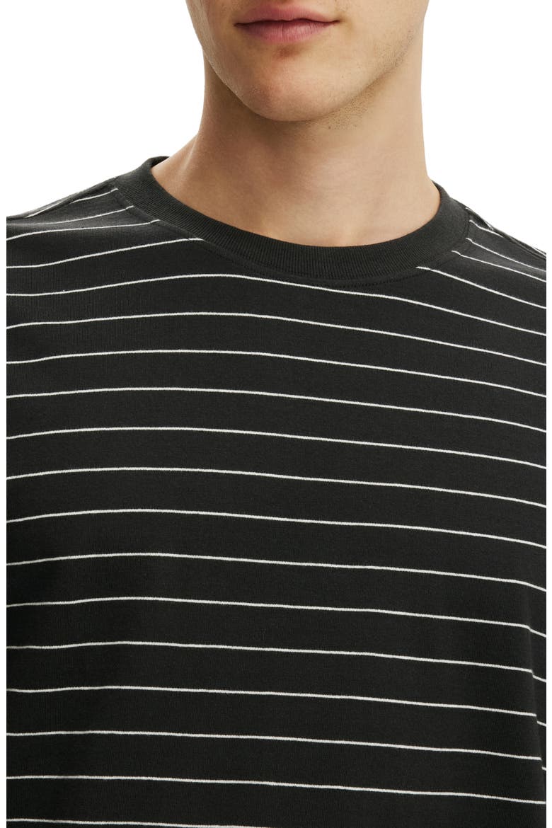 Men's Regular Fit Long Sleeve, Alternate, color, Washed Black  Vintage White