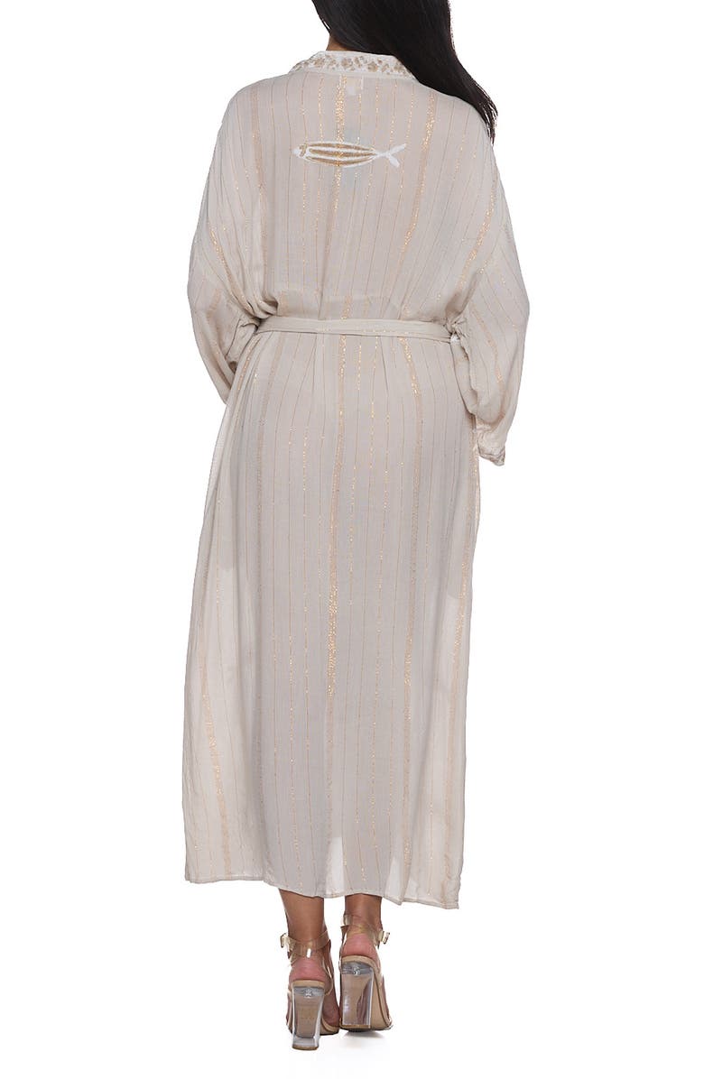 RANEES Long Sleeve Cover-Up Dress, Alternate, color,