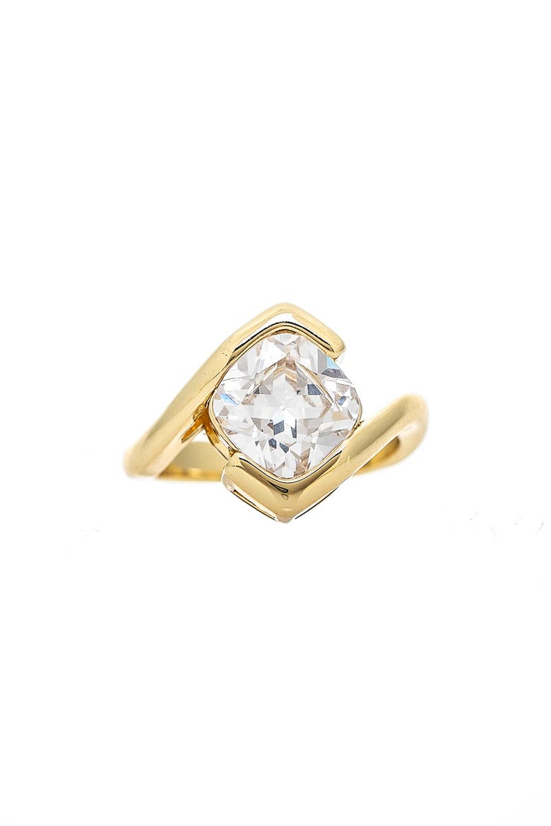 Cubic Zirconia Statement Ring, Main, color, CZ