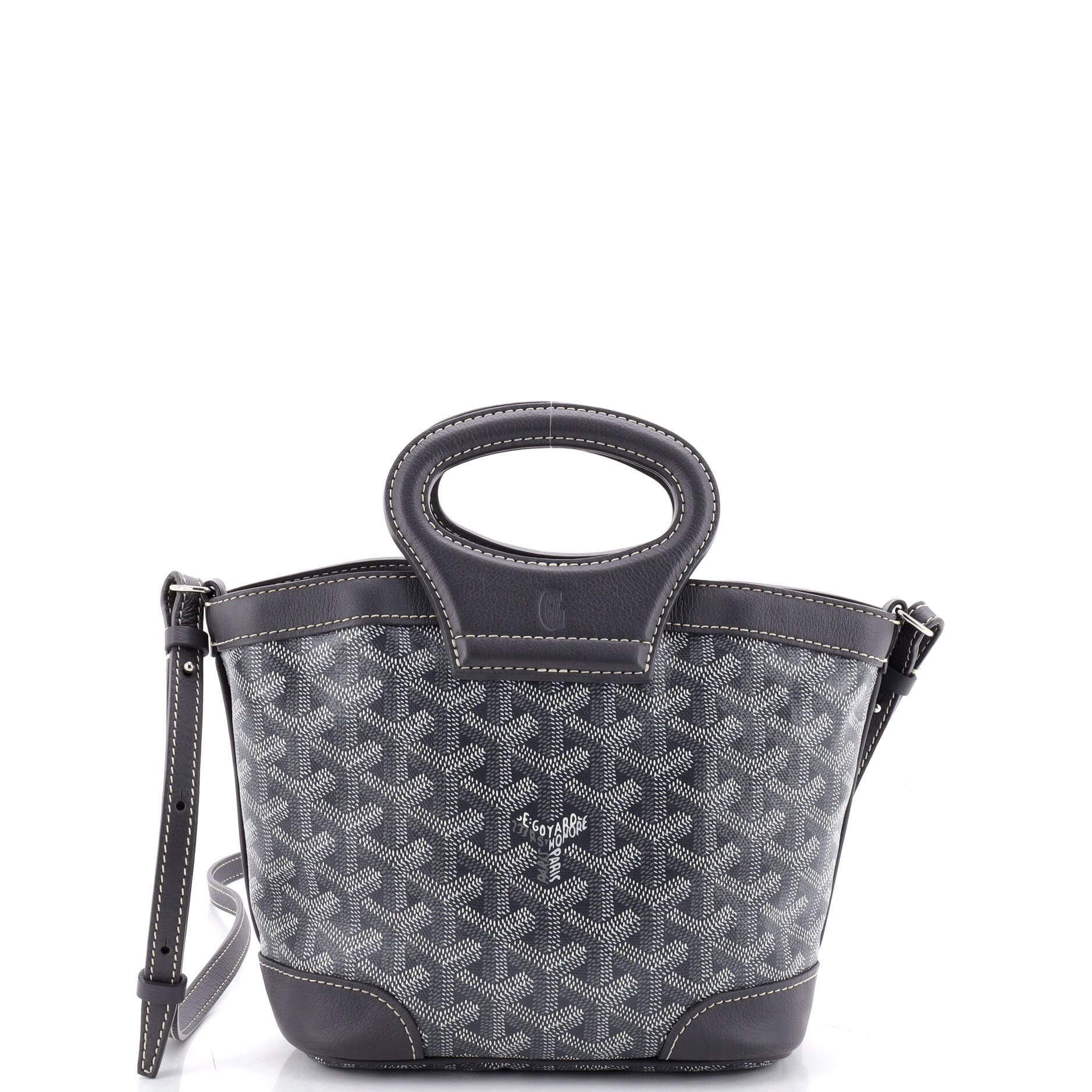 Beluga Bag Coated Canvas Mini, Main, color, Grey