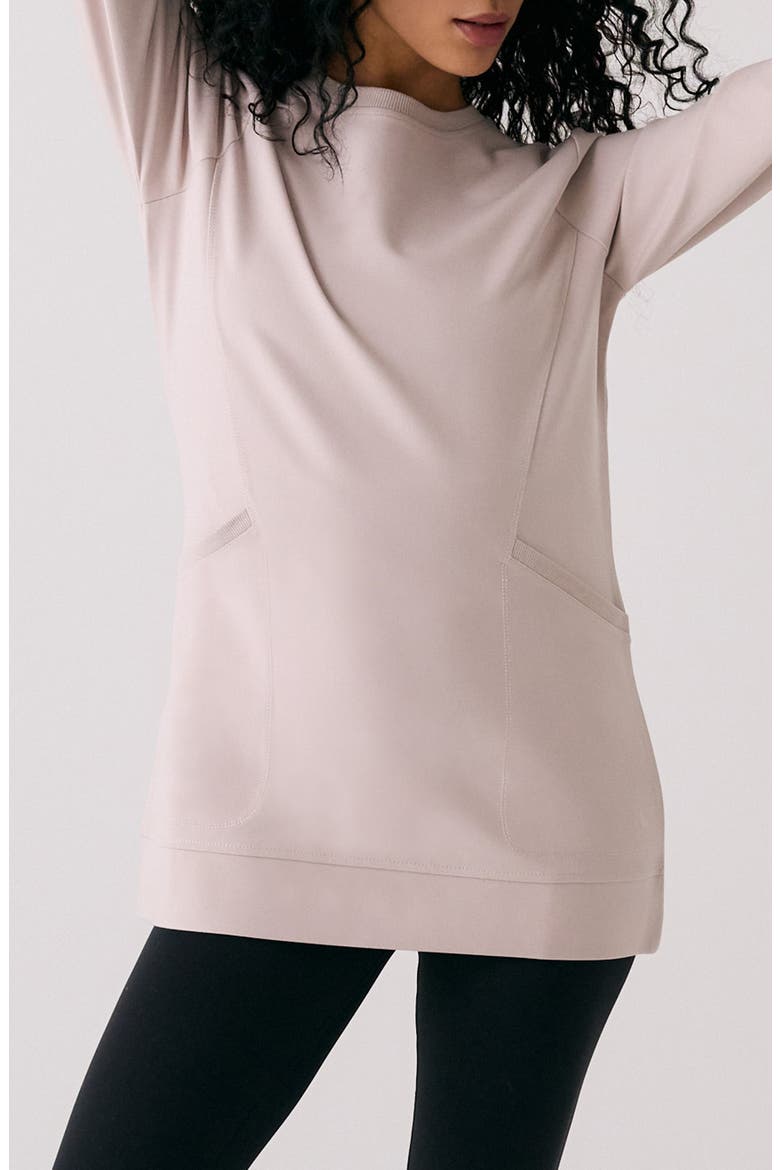Mindset Tunic Sweatshirt, Main, color, ABALONE