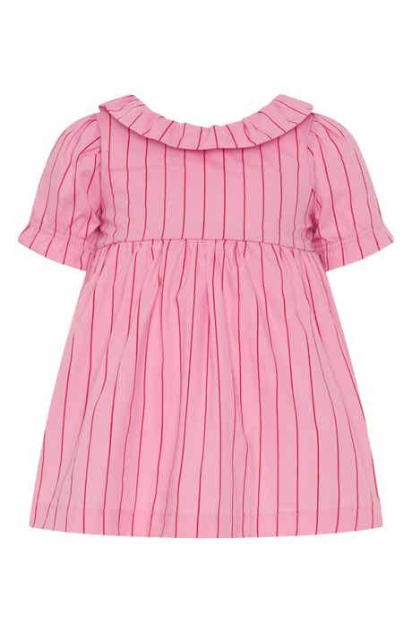 TINY TRIBE Stripe Empire Waist Cotton Dress