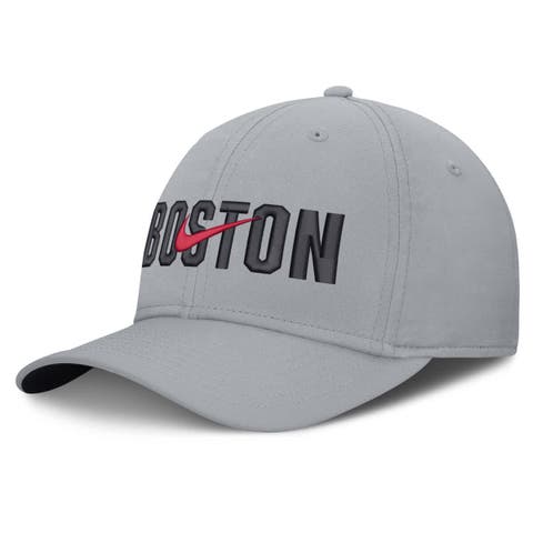 Men's Nike  Gray Boston Red Sox Primetime Rise Dri-FIT Flex Hat