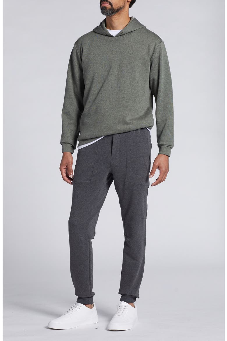 Drawstring Hoodie Sweatshirt, Alternate, color, OLIVE