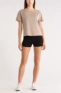 Abound Slashed Neck Relaxed Short Sleeve T-Shirt