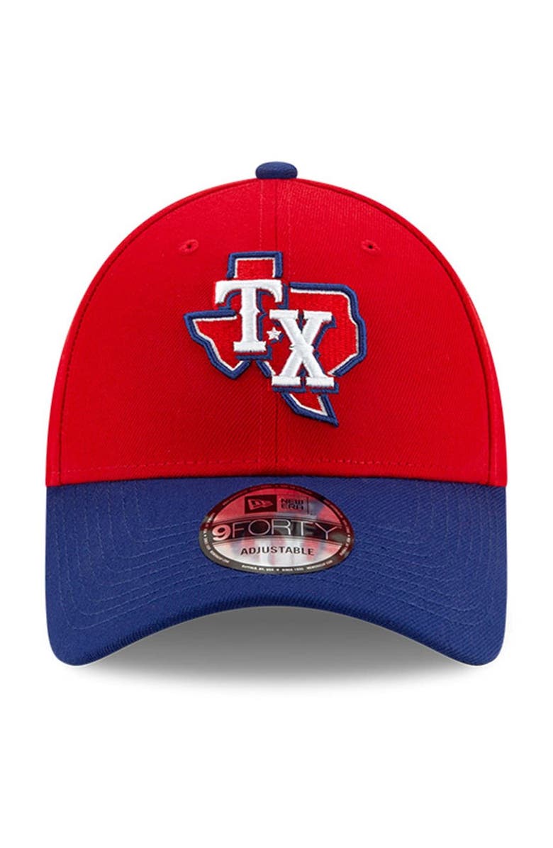 New Era Men's New Era Red Texas Rangers Alternate 3 The League 9FORTY Adjustable Hat, Alternate, color, 