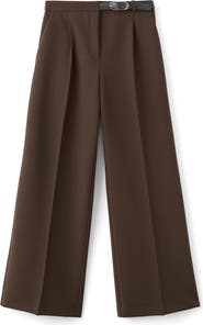 MANGO Belted Pants
