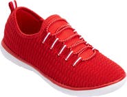 Comfortview The Cv Sport Ariya Textured Knit Slip On Sneaker