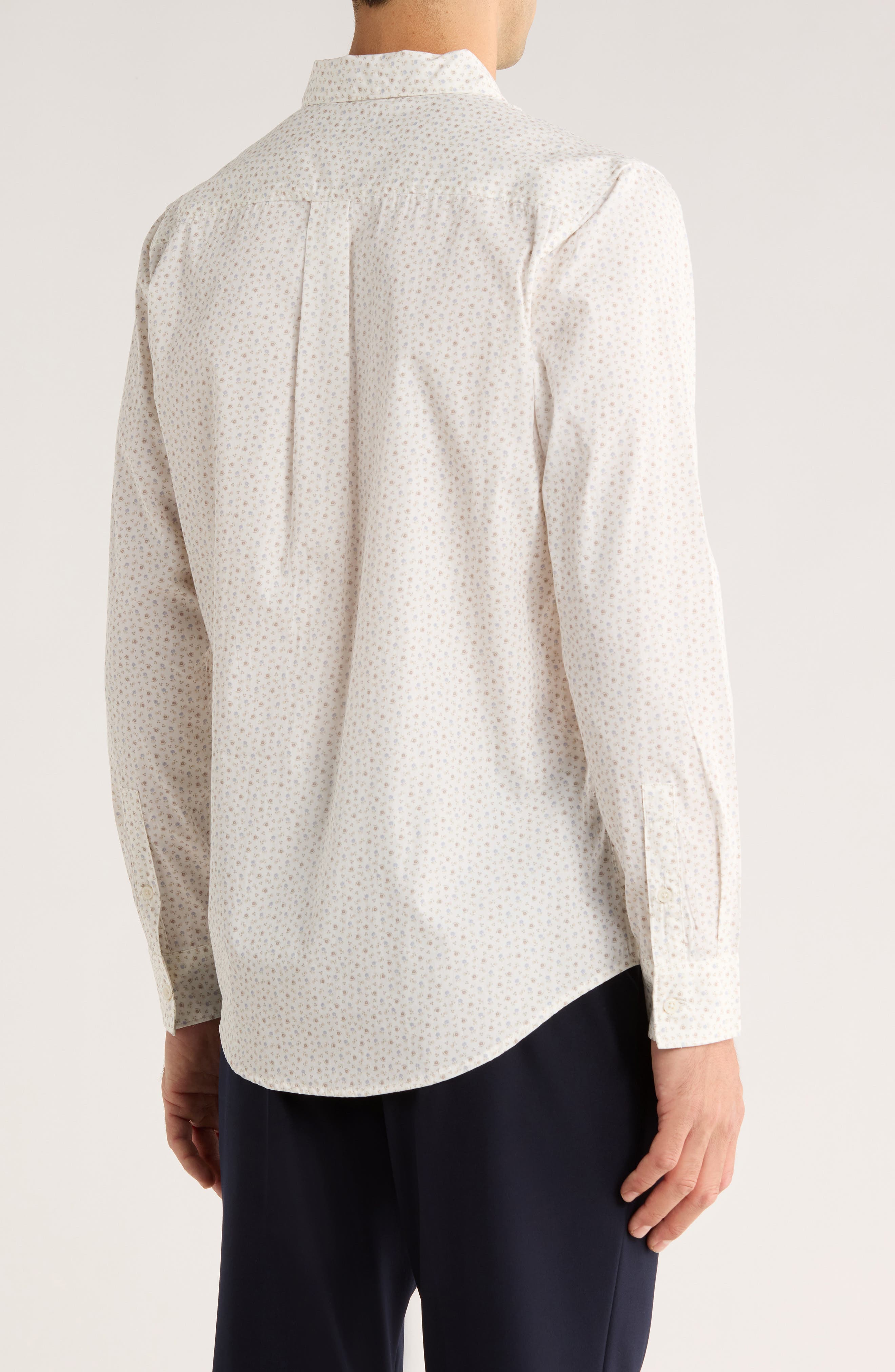 Ditsy Button-Up Shirt - image 2