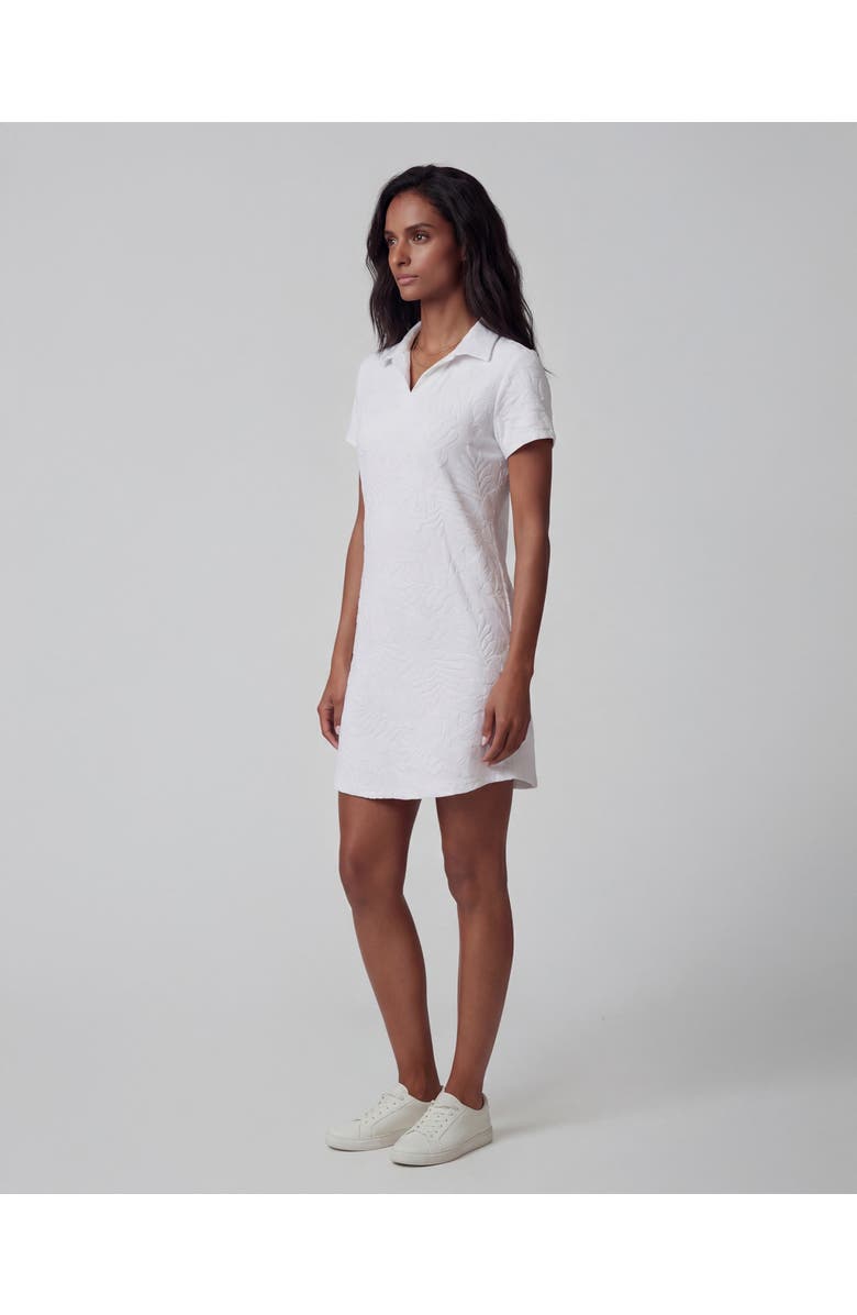 Lords of Harlech Womens Terry Toweling Dress, Alternate, color, White