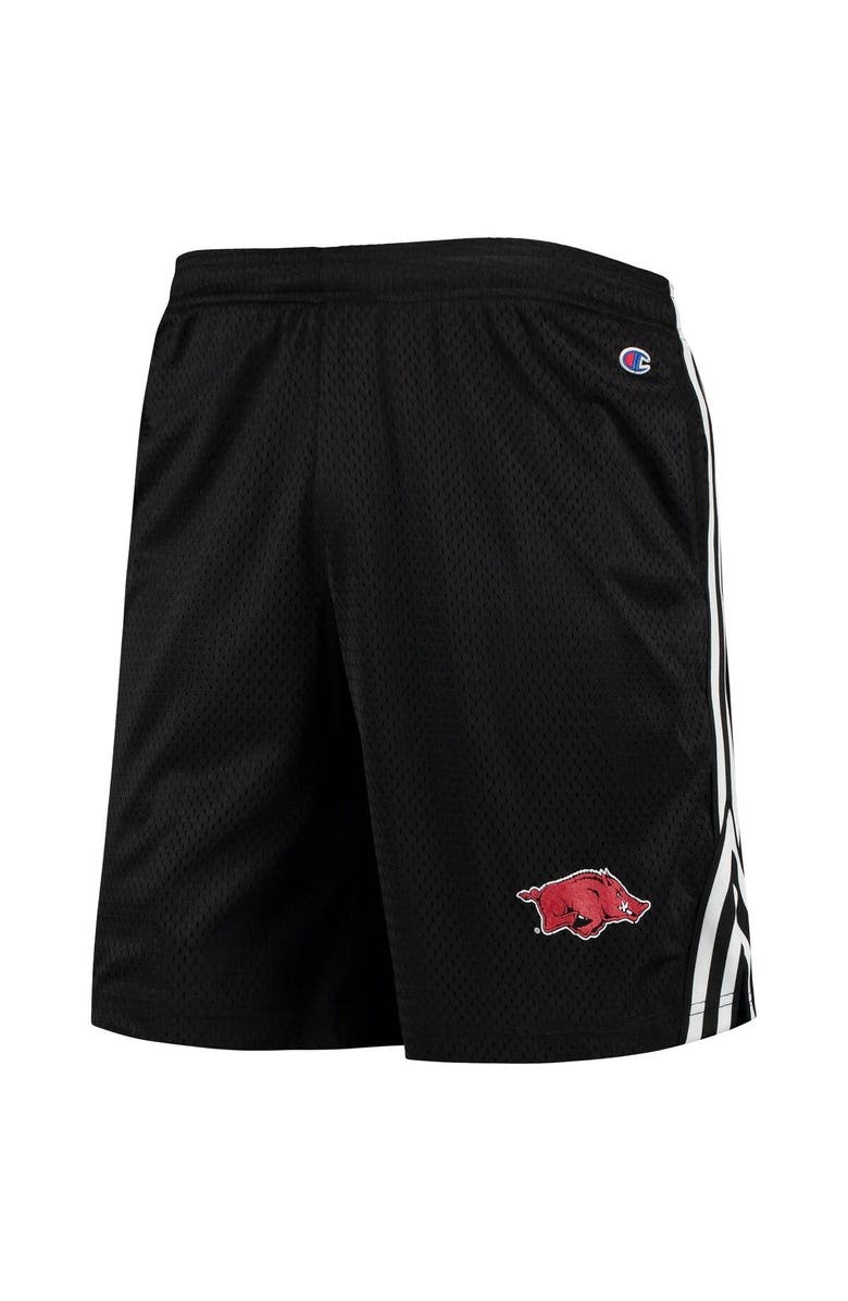 Champion Men's Champion Black Arkansas Razorbacks Team Lacrosse Shorts, Alternate, color, 