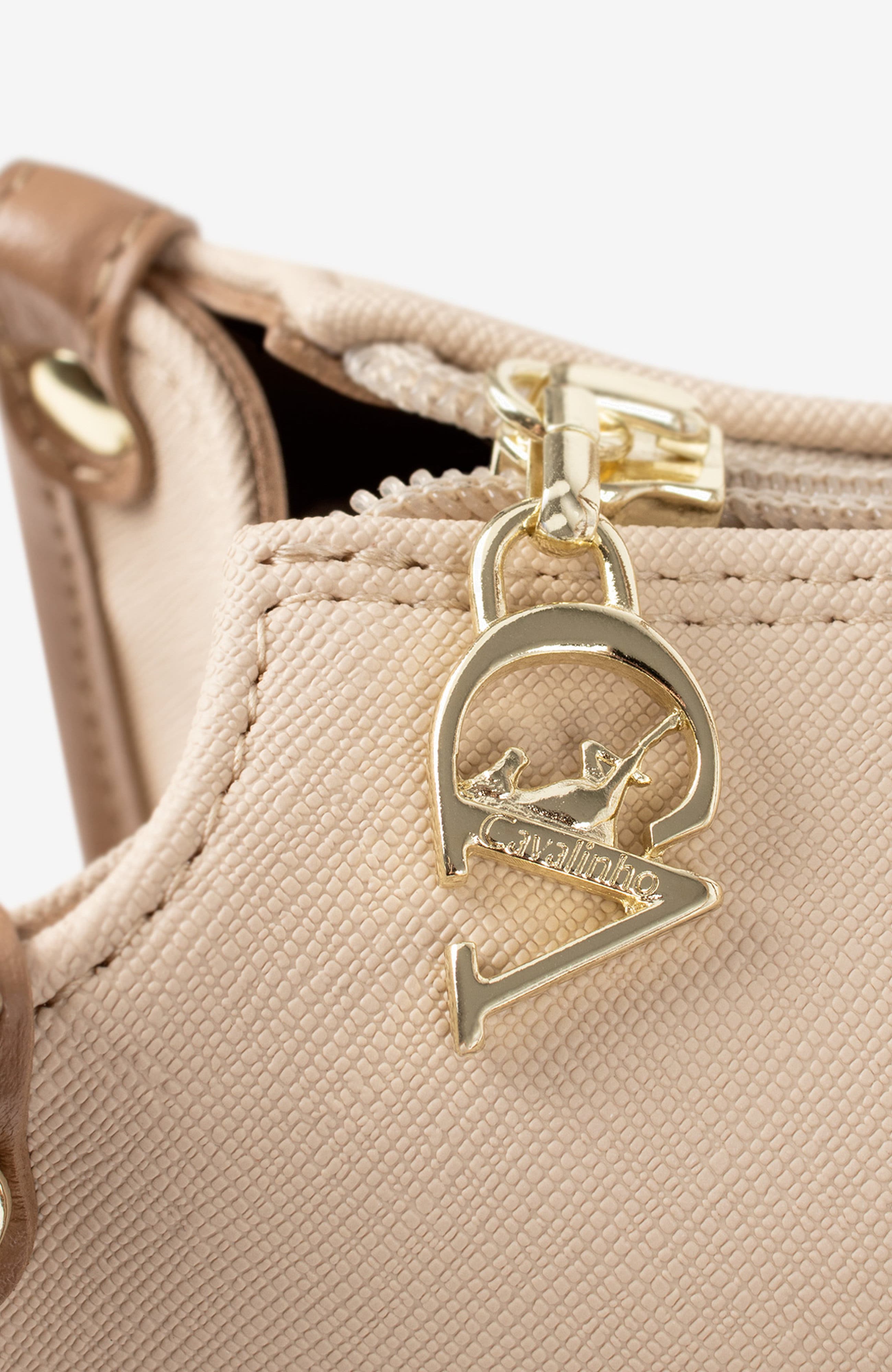 CV By Cavalinho 655 Handbag, Alternate, color, Beige / White