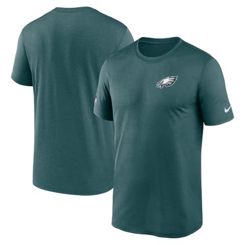 Men's Nike Teal Philadelphia Eagles Sideline Legend Small Logo Dri-FIT T-Shirt