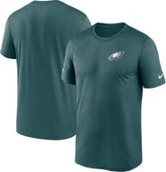 Nike Men's Nike Teal Philadelphia Eagles Sideline Legend Small Logo Dri-FIT T-Shirt