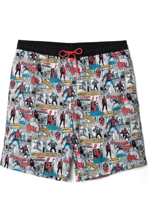 Spider-Man Swim Trunks
