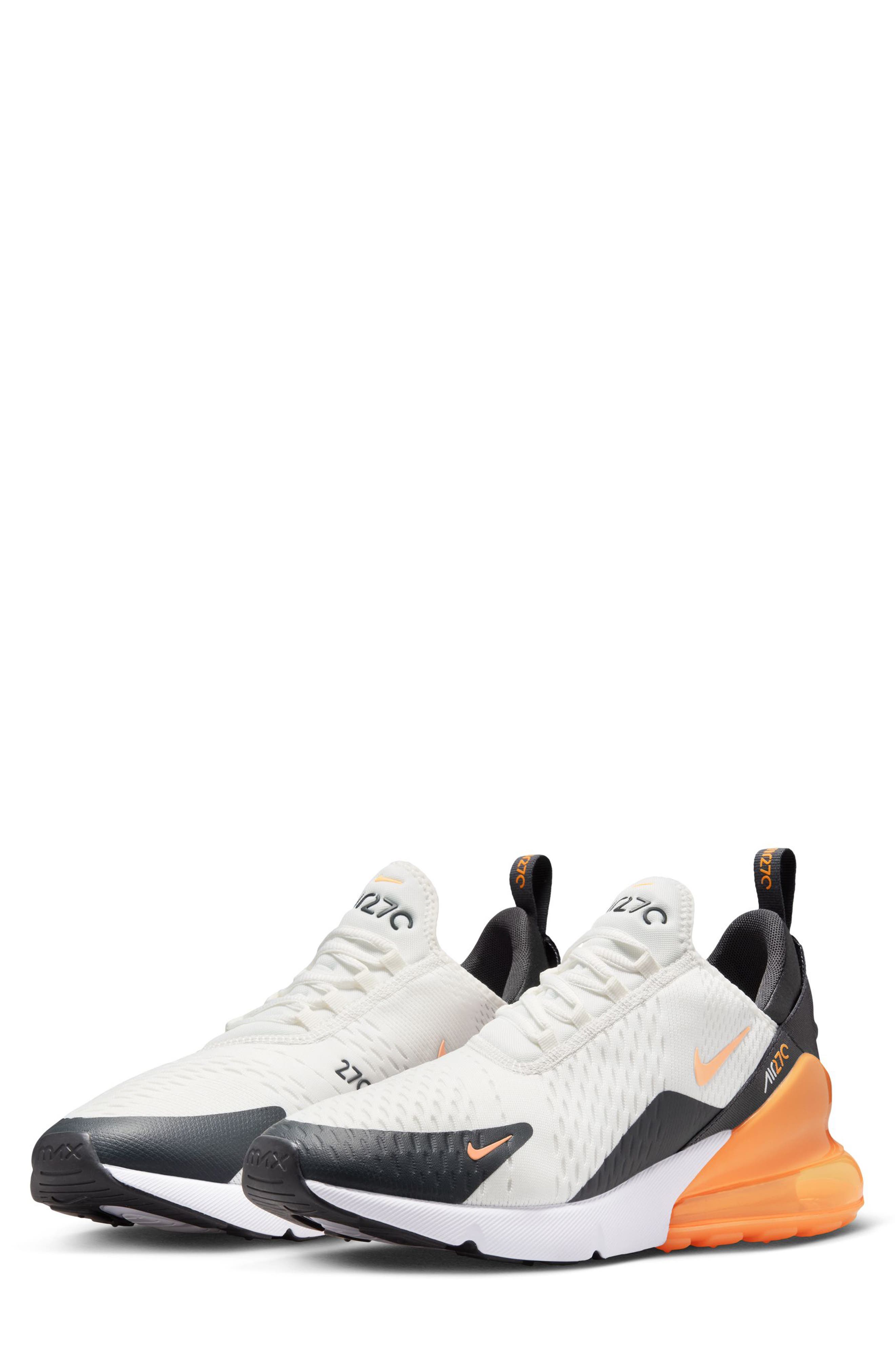 Nike Air Max 270 Sneaker, Main, color, 114 Smtwht/Lsrorg