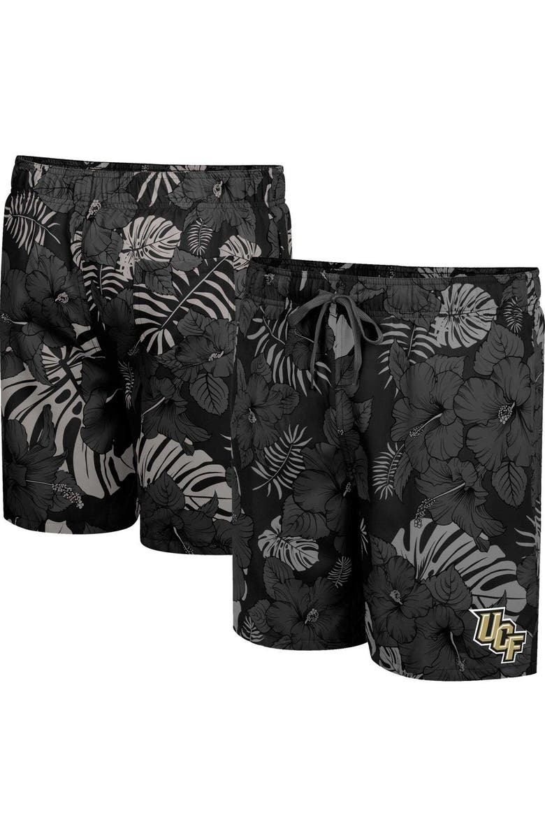 COLOSSEUM Men's Colosseum Black UCF Knights The Dude Swim Shorts, Main, color, 
