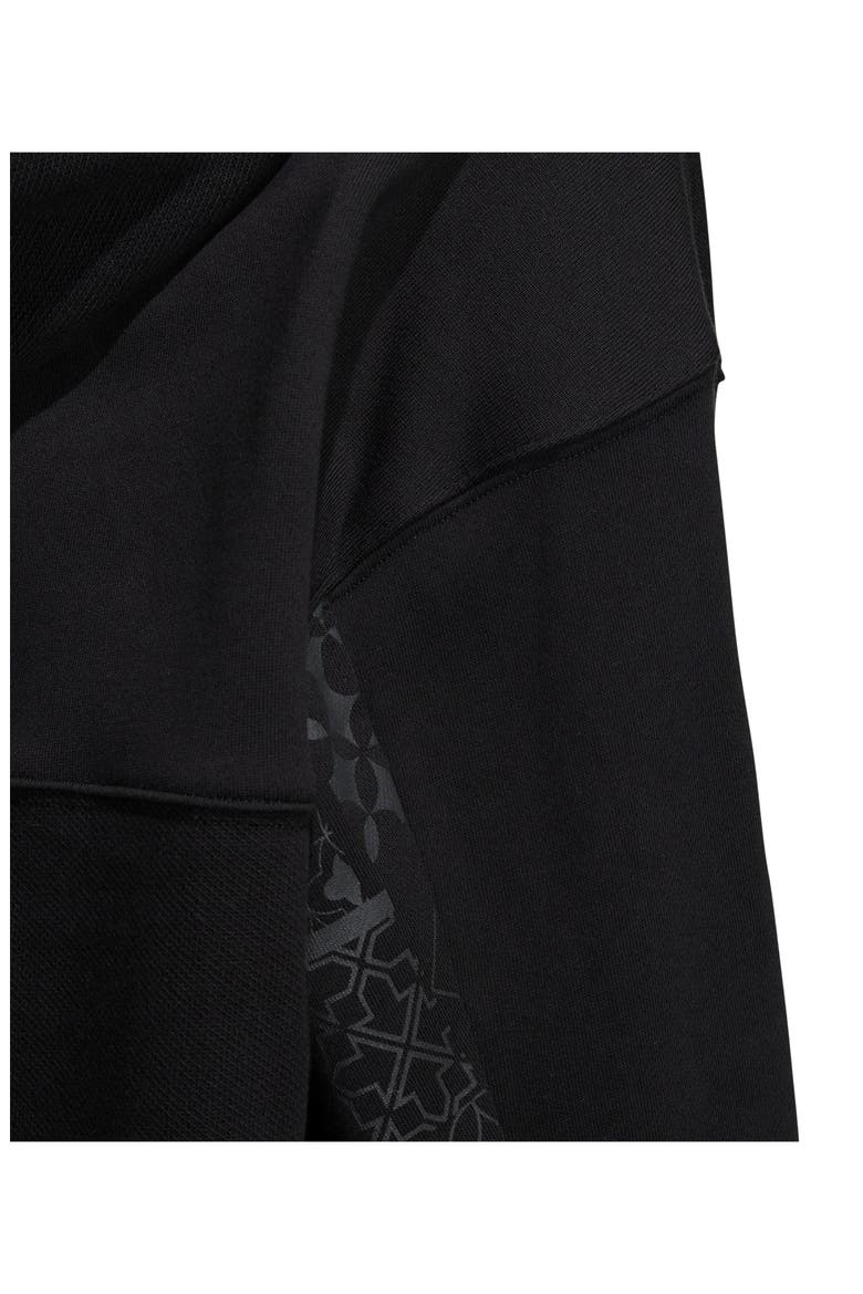 Chinese New Year Logo Hoodie, Alternate, color, BLACK/ BLACK/BLACK