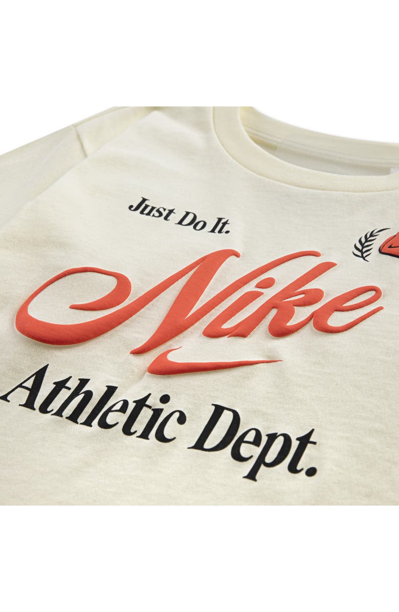 Nike Athletic Department Logo Graphic T-Shirt & Shorts Set, Alternate, color, Black