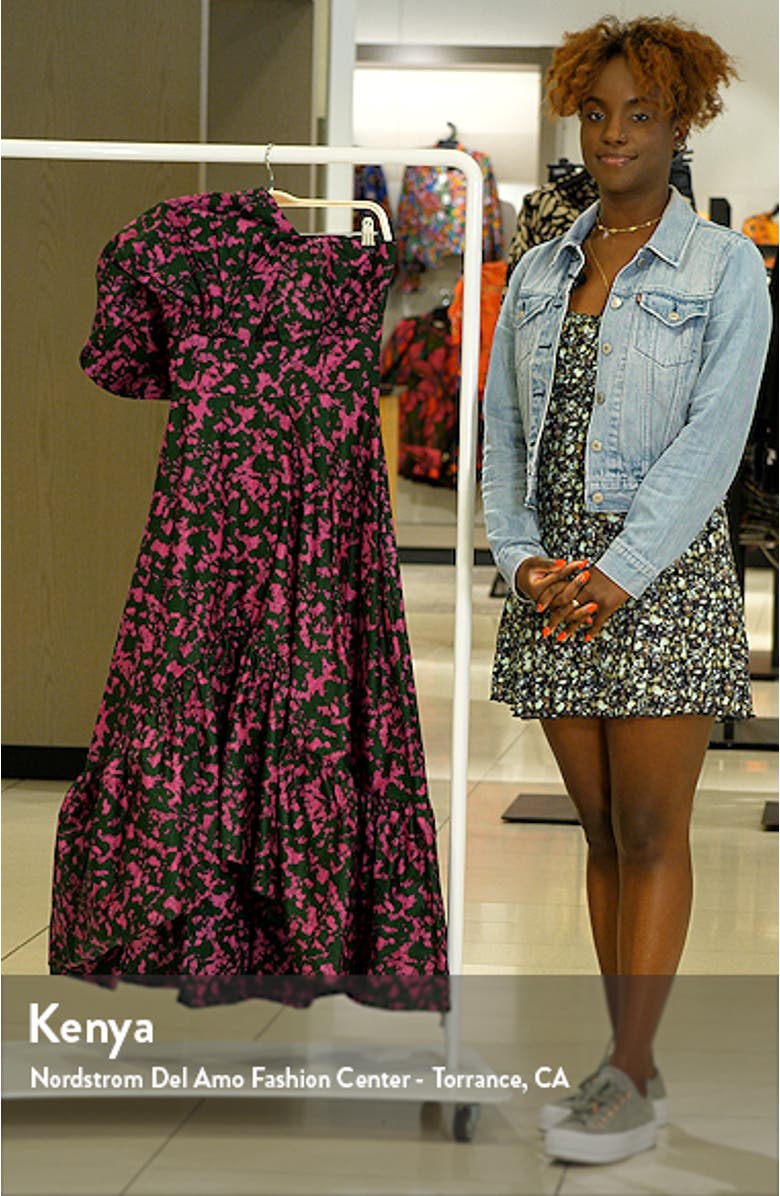 Beeko One-Shoulder Cotton Maxi Dress, sales video thumbnail