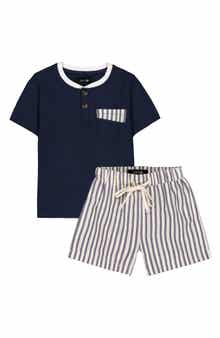 Joe's Jeans Henley & Shorts Set