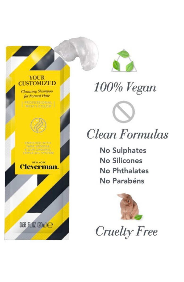 Cleverman Men's Cleansing Shampoo for Normal Hair, Alternate, color, N/A