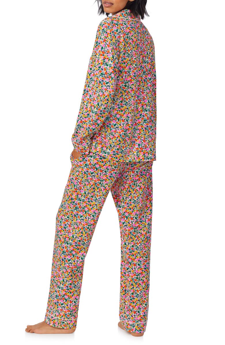 BedHead Pajamas Print Stretch Jersey Pajamas, Alternate, color, Fresh Picks