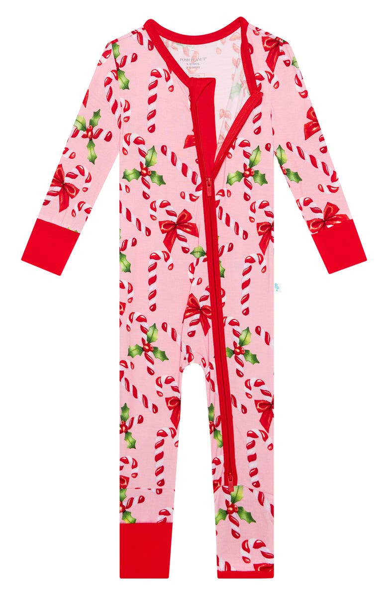 Posh Peanut Kids' Helen Fitted Convertible Footie Pajamas, Alternate, color,