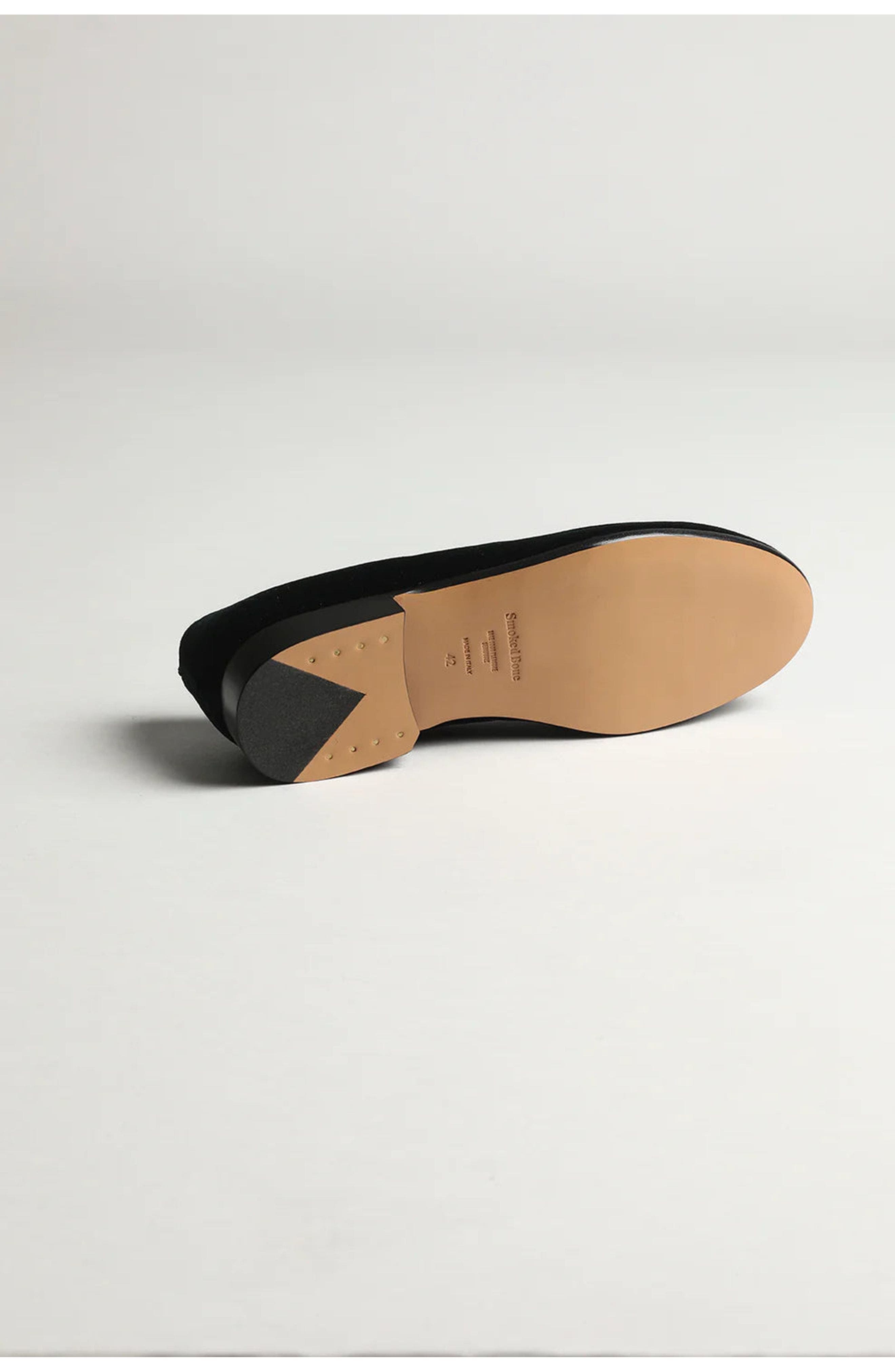 Broadway Suede Moccasin, Alternate, color, Black