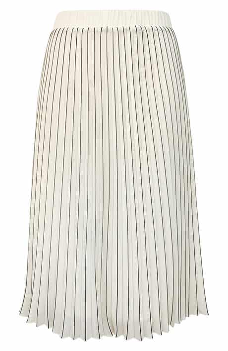 WDNY Tipped Pleated Skirt
