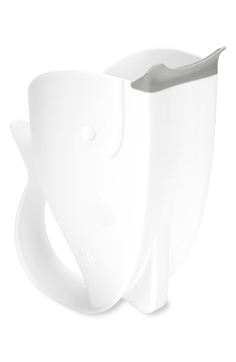 Skip Hop Moby Waterfall Bath Rinser, Main, color, White