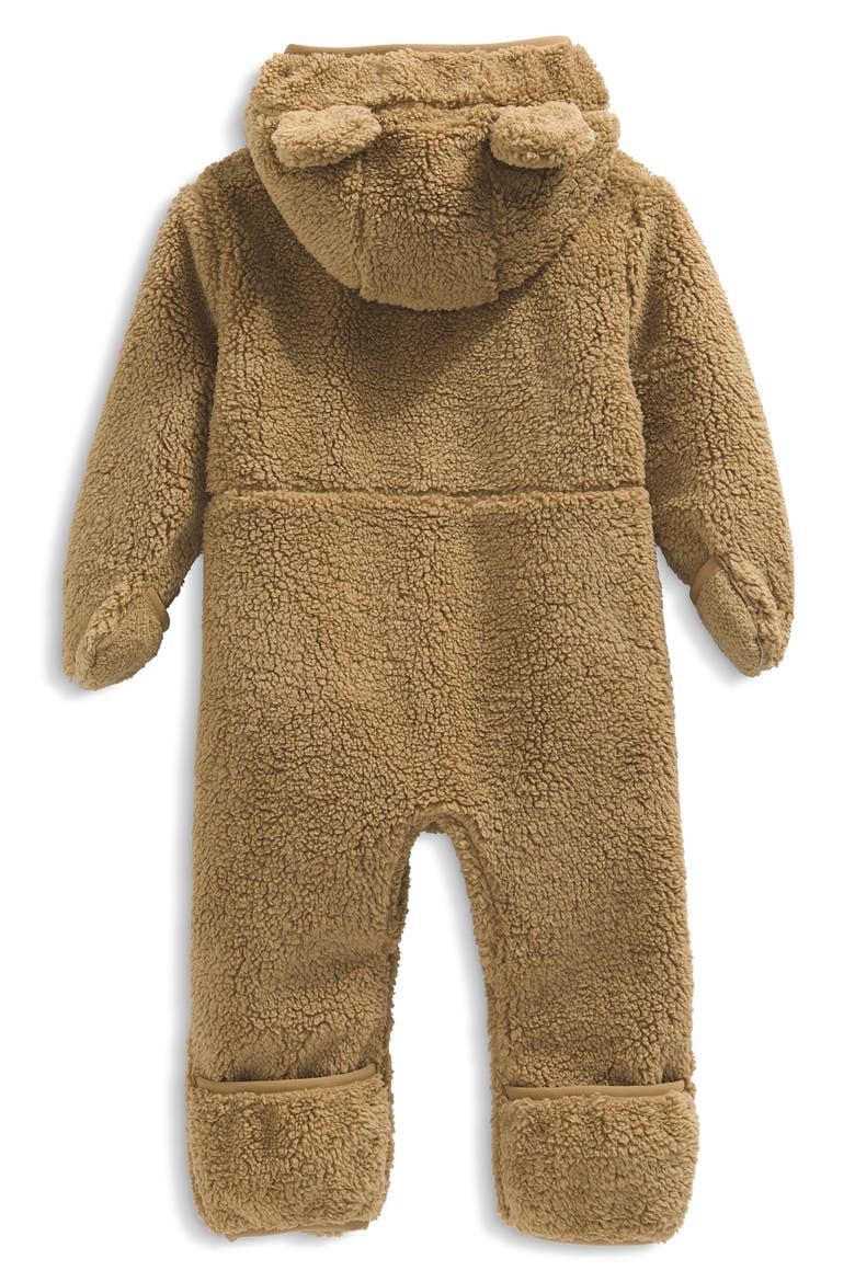 Campshire Recycled Polyester Fleece Snowsuit, Alternate, color, TEDDY BROWN